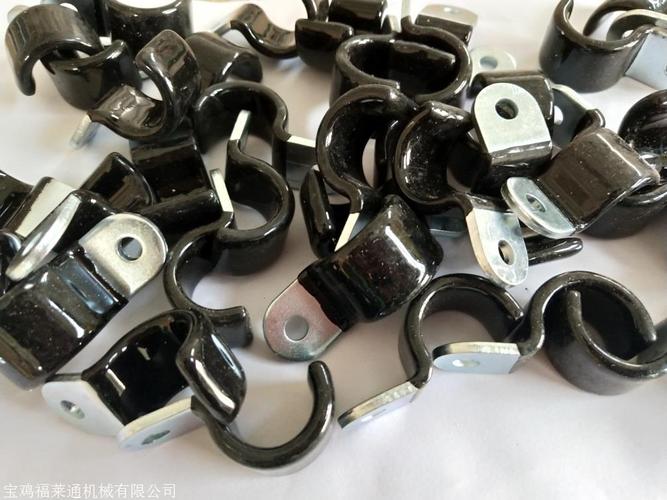 厂家生产隆昌市铁镀锌不锈钢材质一字喉箍包胶价格